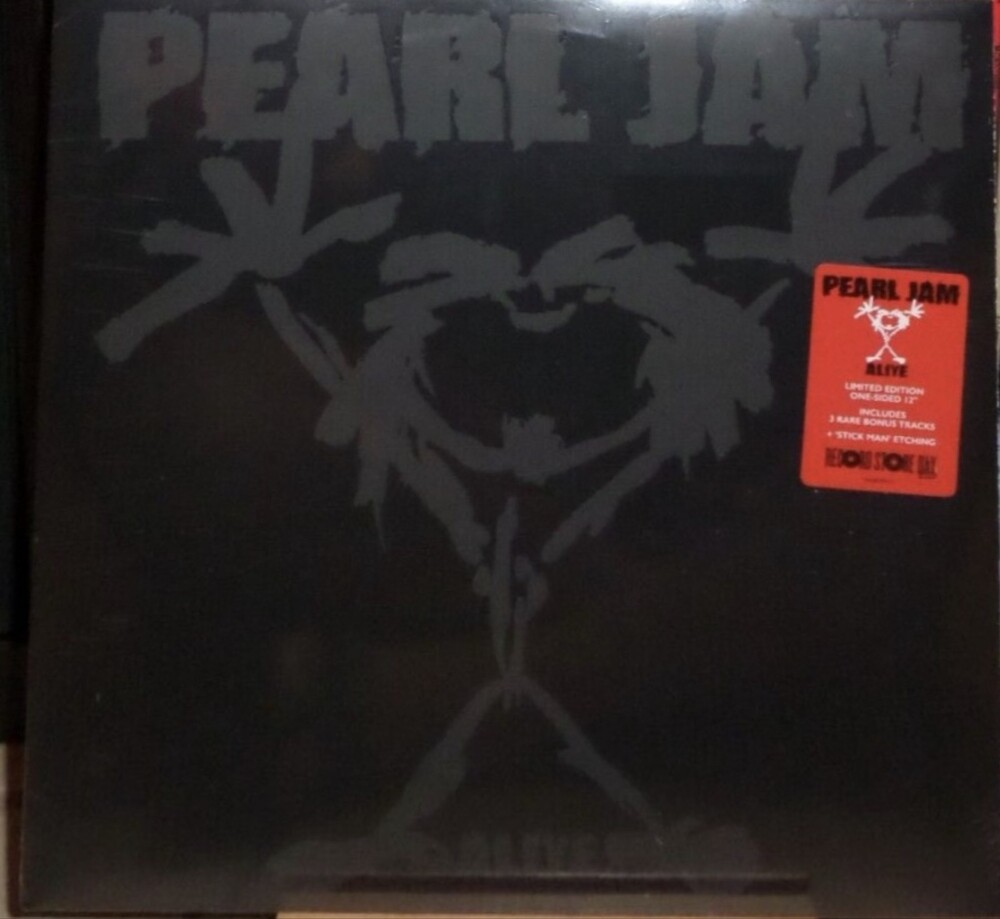 Pearl Jam - Alive 12" Vinyl EP Etched Record Store Day 2021